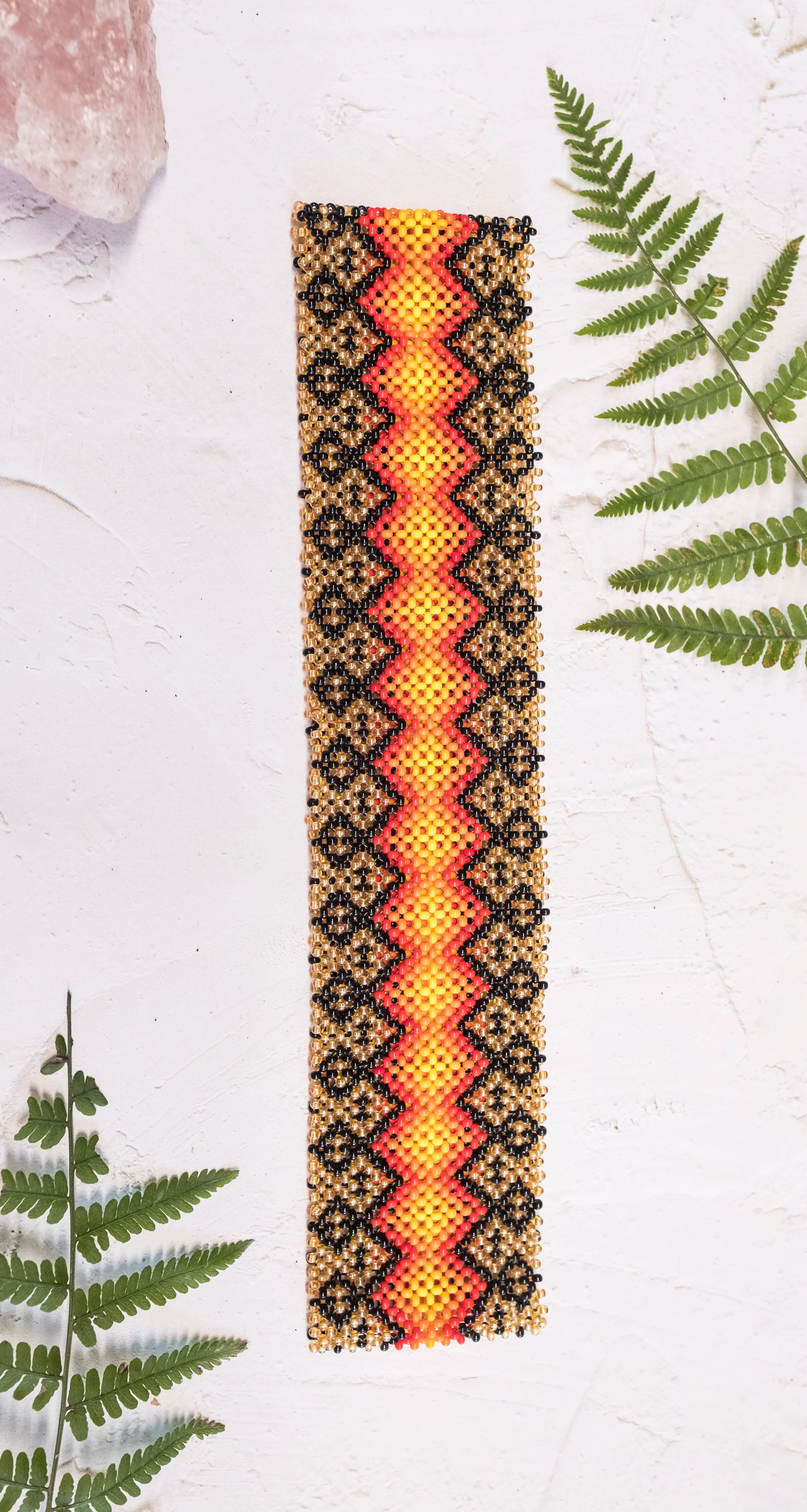 Beaded Yawanawa Headband