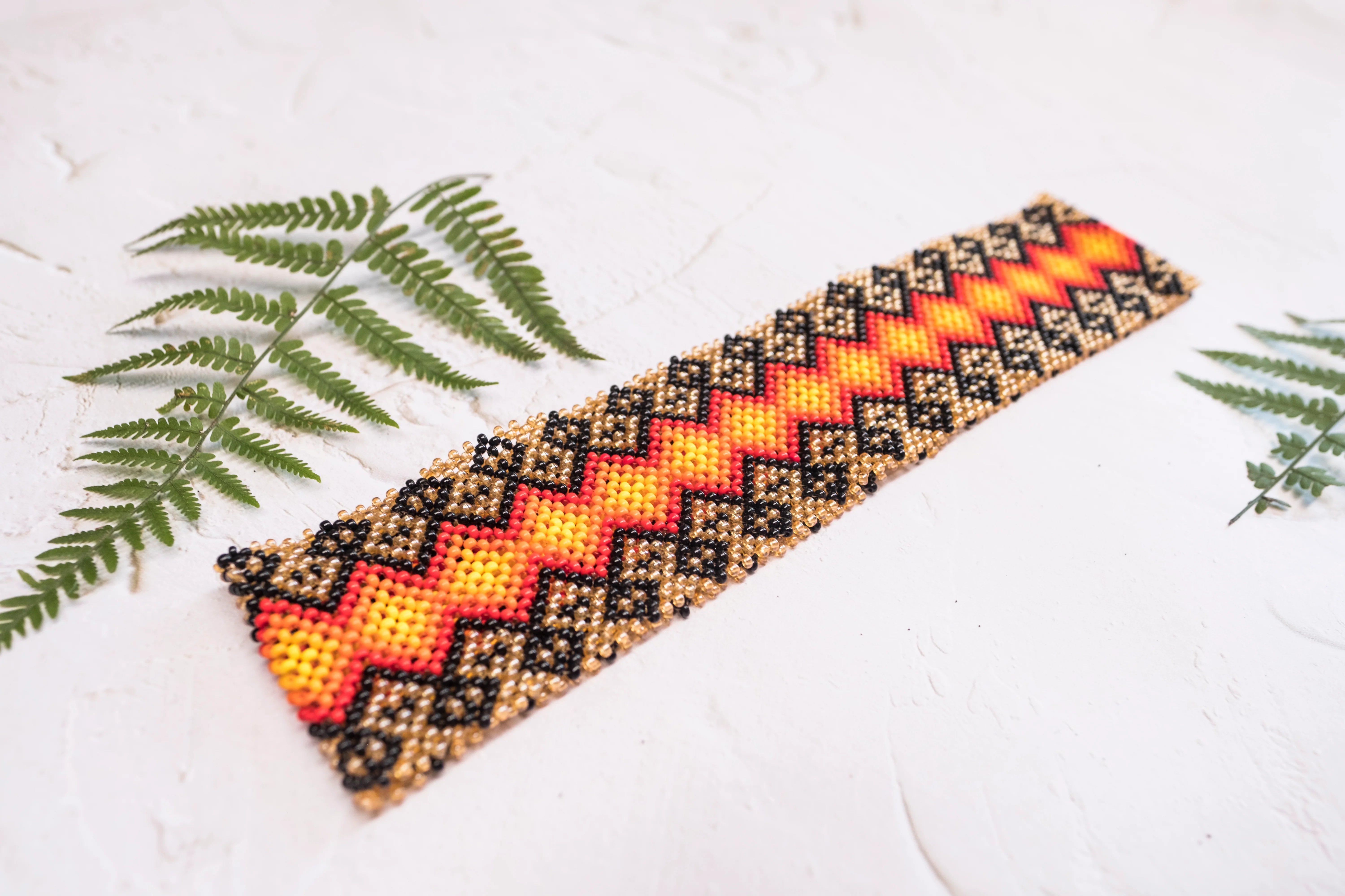 Beaded Yawanawa Headband - Image 3