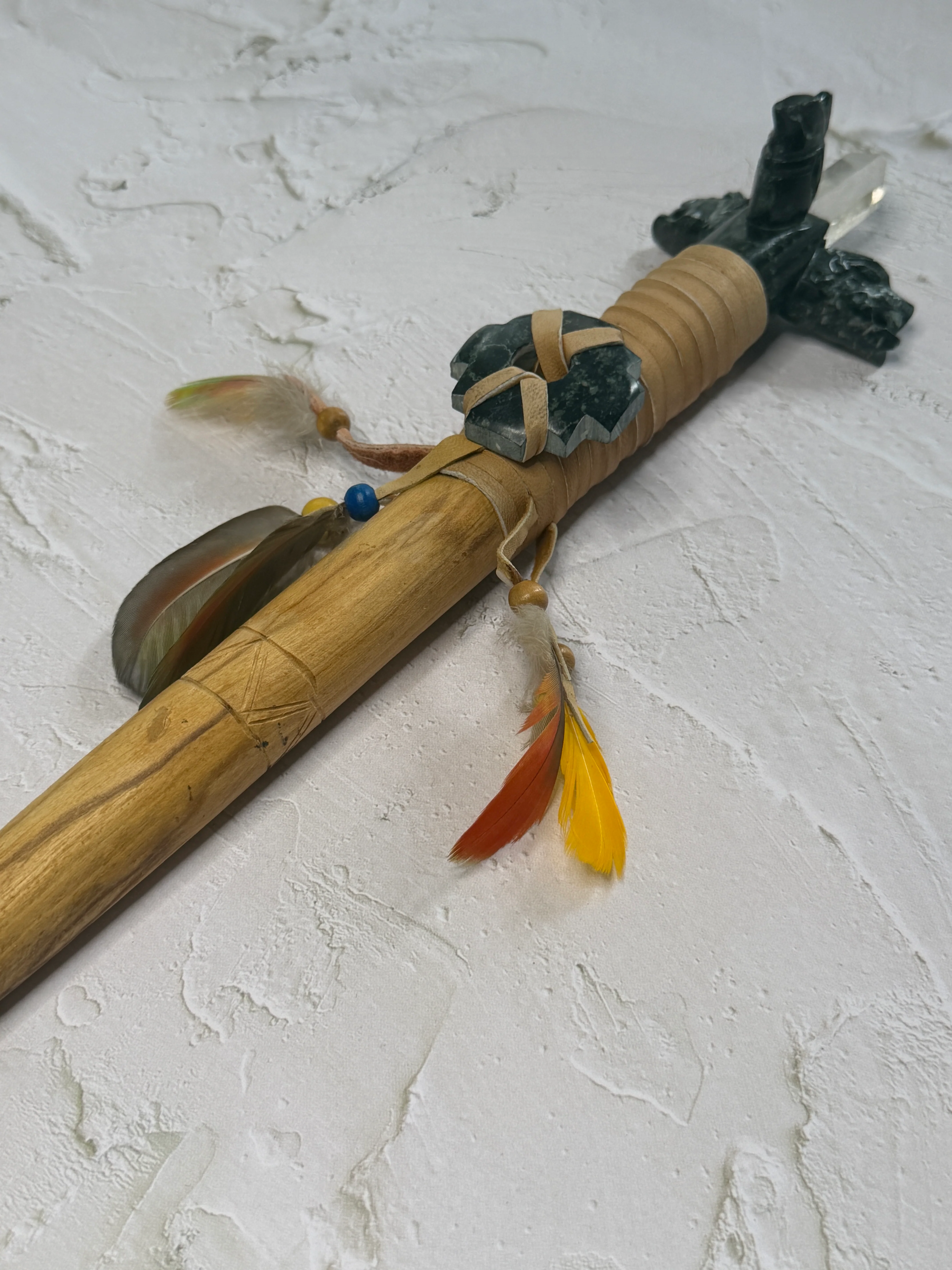 Ceremonial Staff – Condor, Puma & Serpent - Image 4
