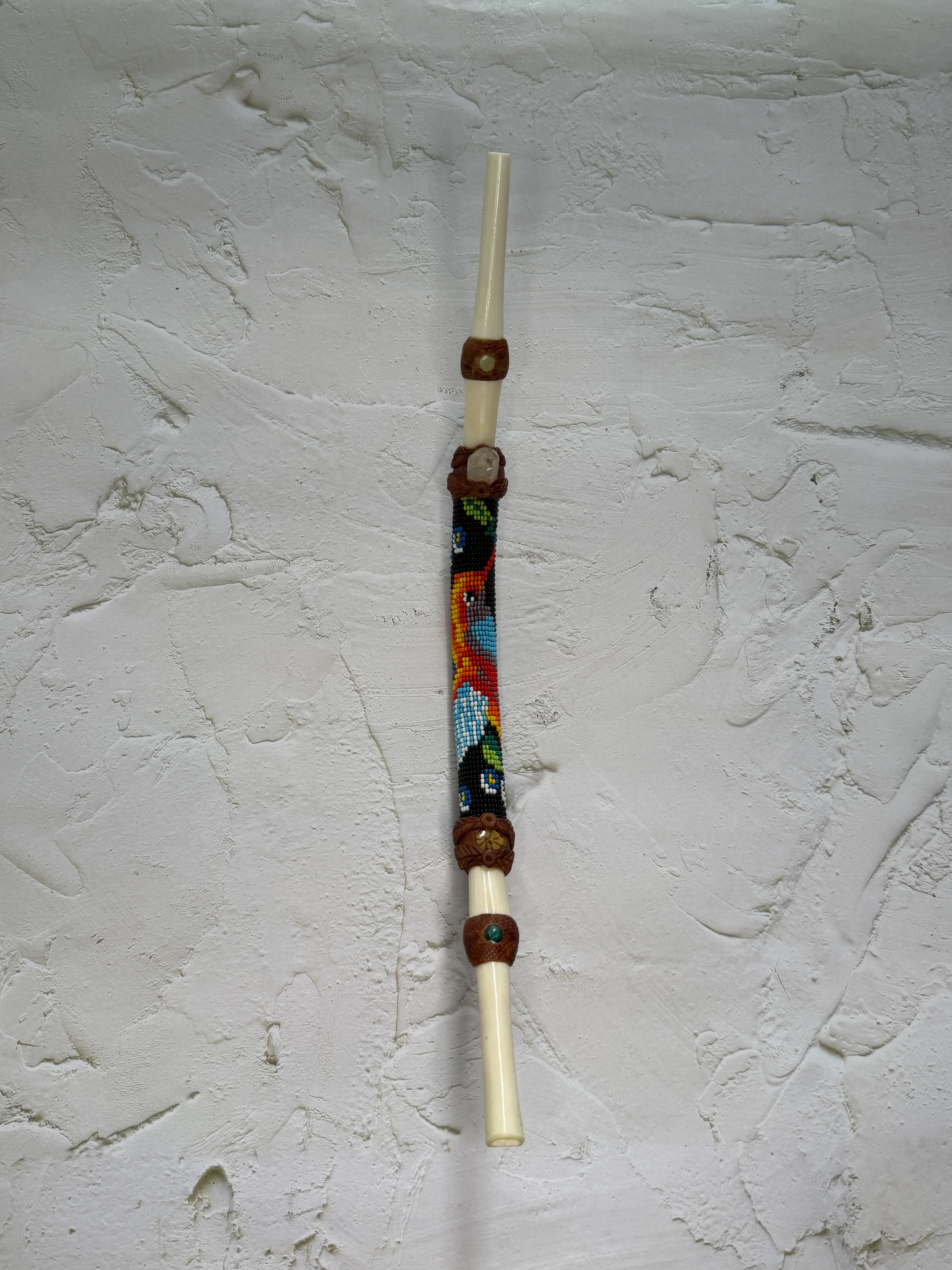 Cofan Beaded Bone Tepi - Image 2