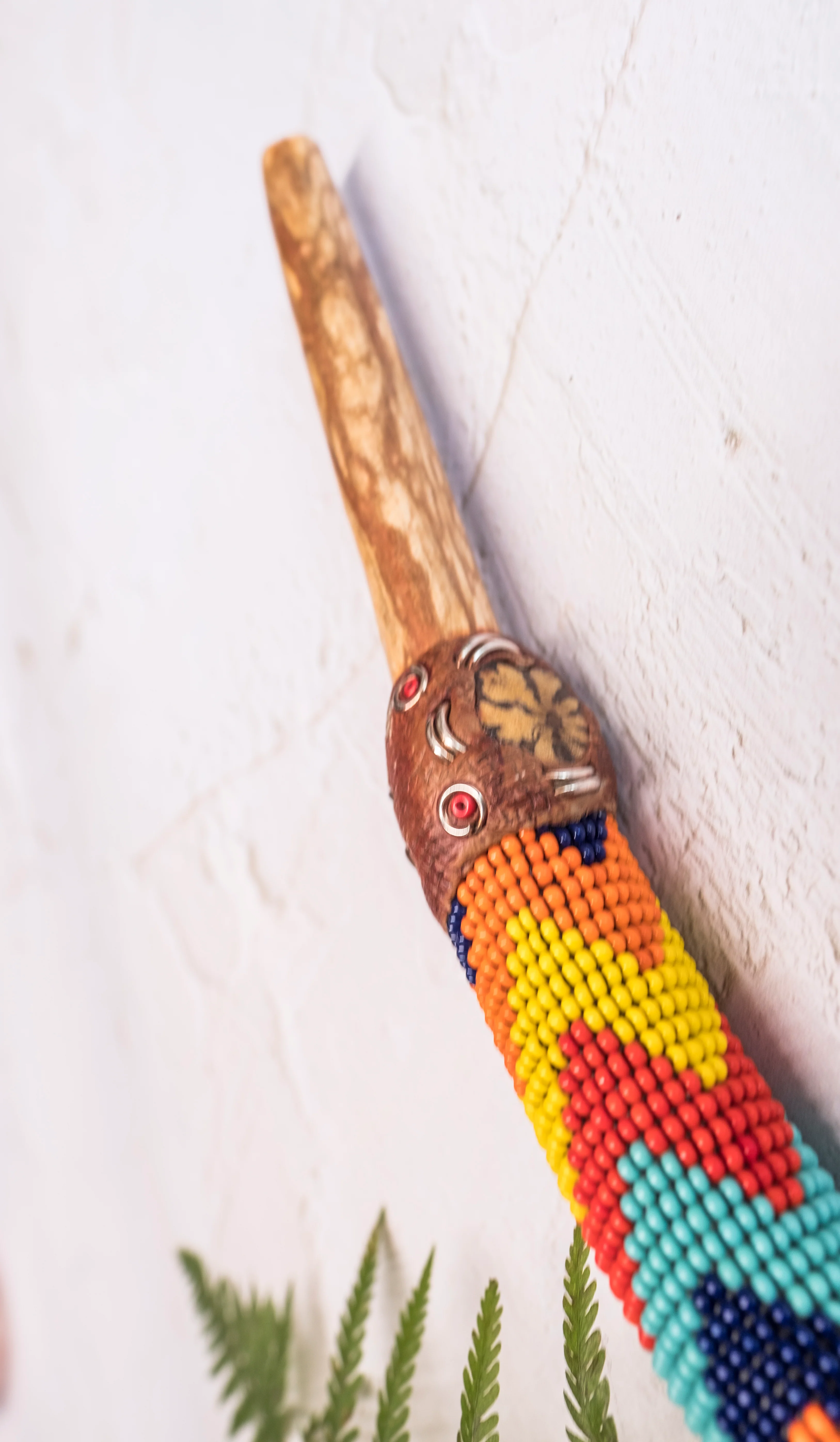Cofan Beaded Palo Santo Tepi - Image 2