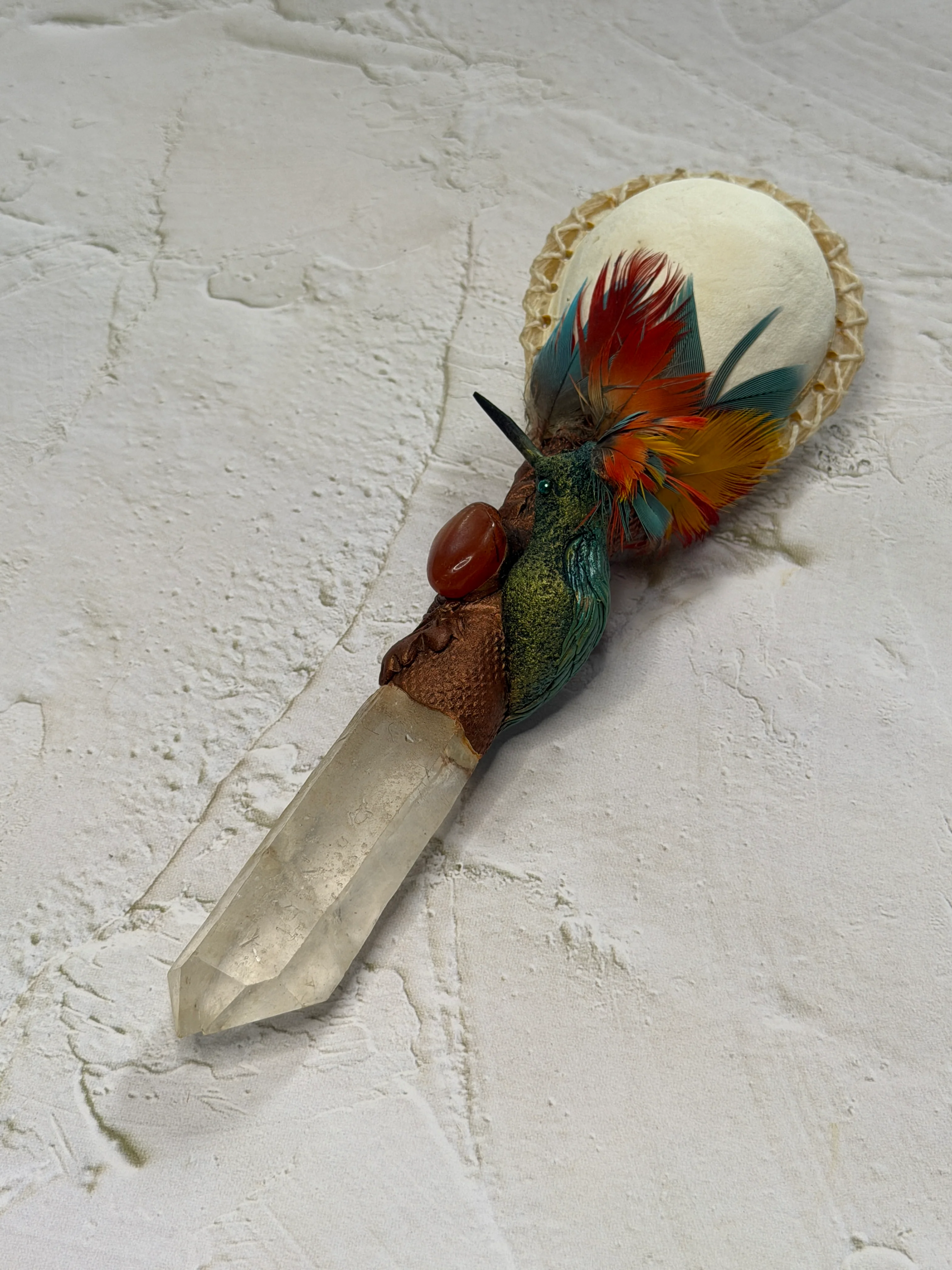Hummingbird Quartz Rattle - Image 2