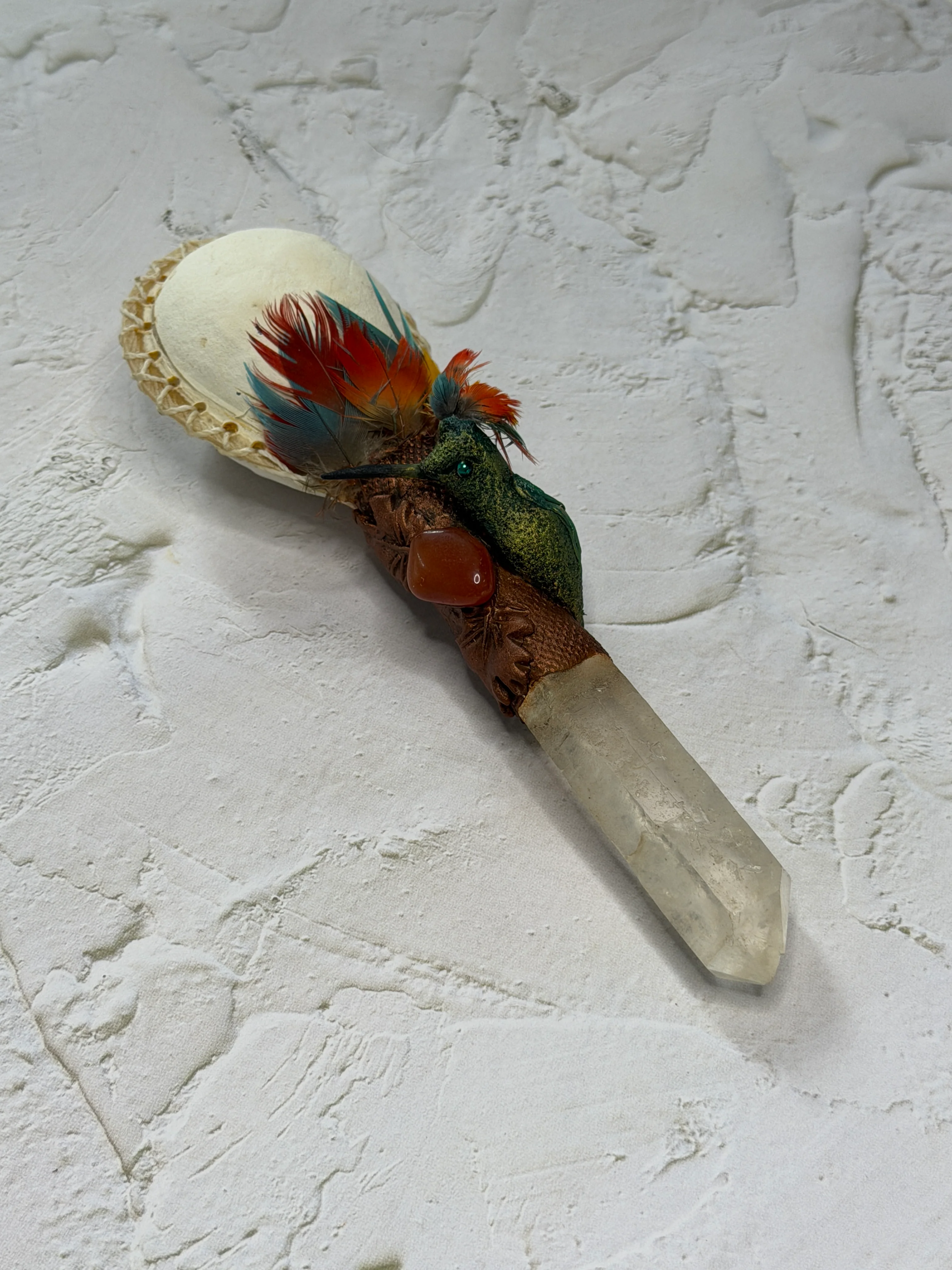Hummingbird Quartz Rattle - Image 3