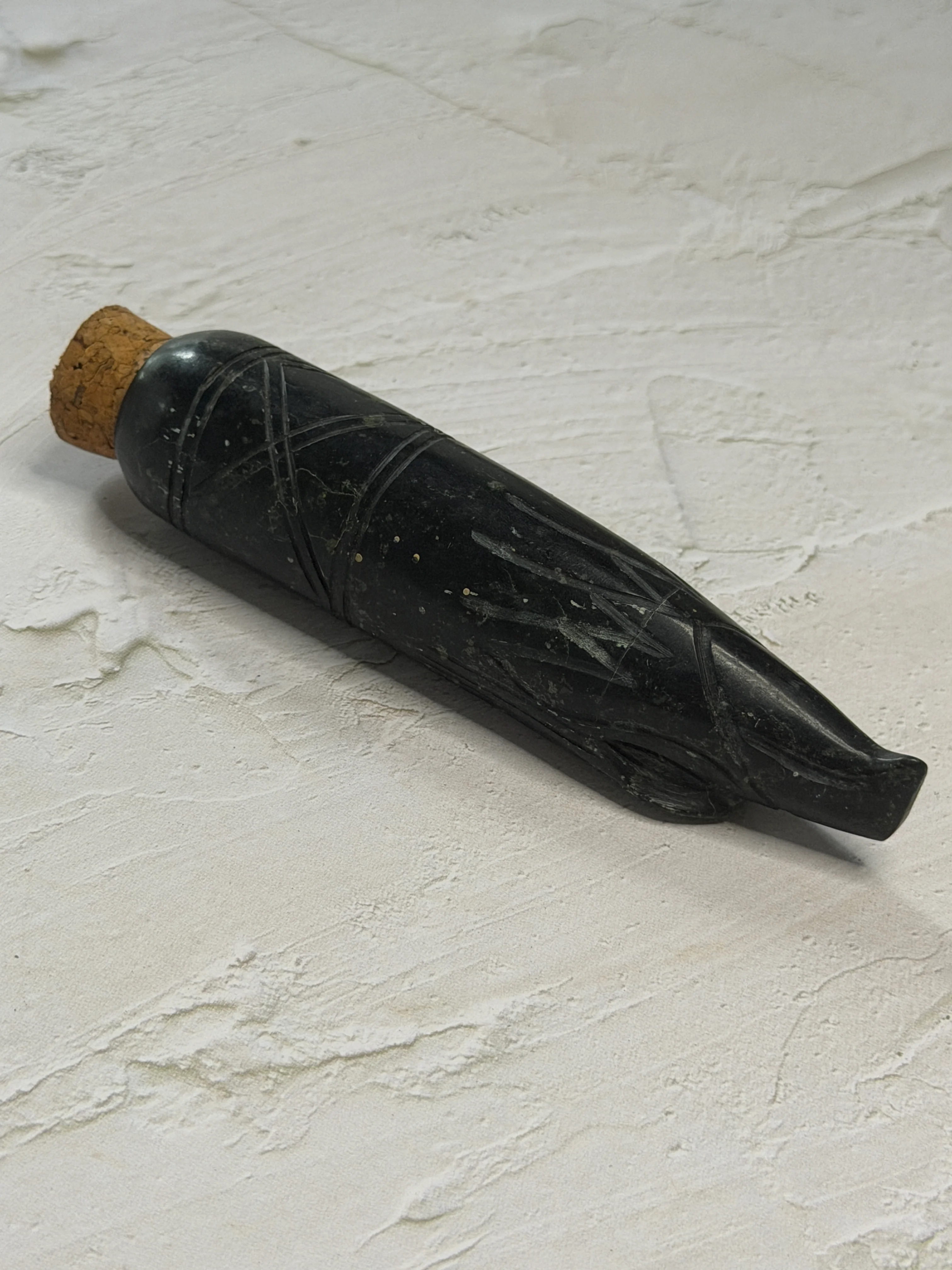 Serpentine Stone Hapé Carrier - Image 10