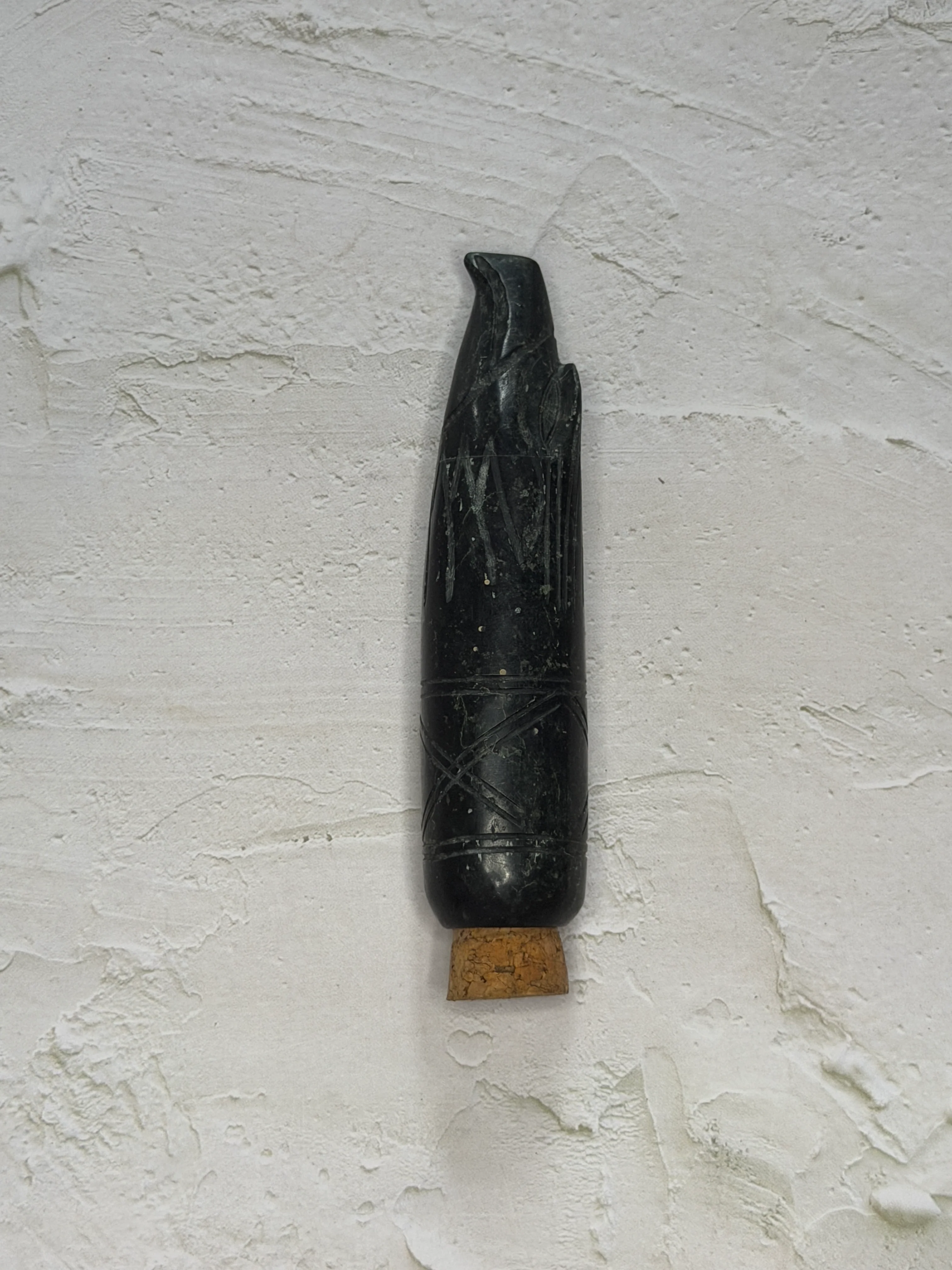 Serpentine Stone Hapé Carrier - Image 4