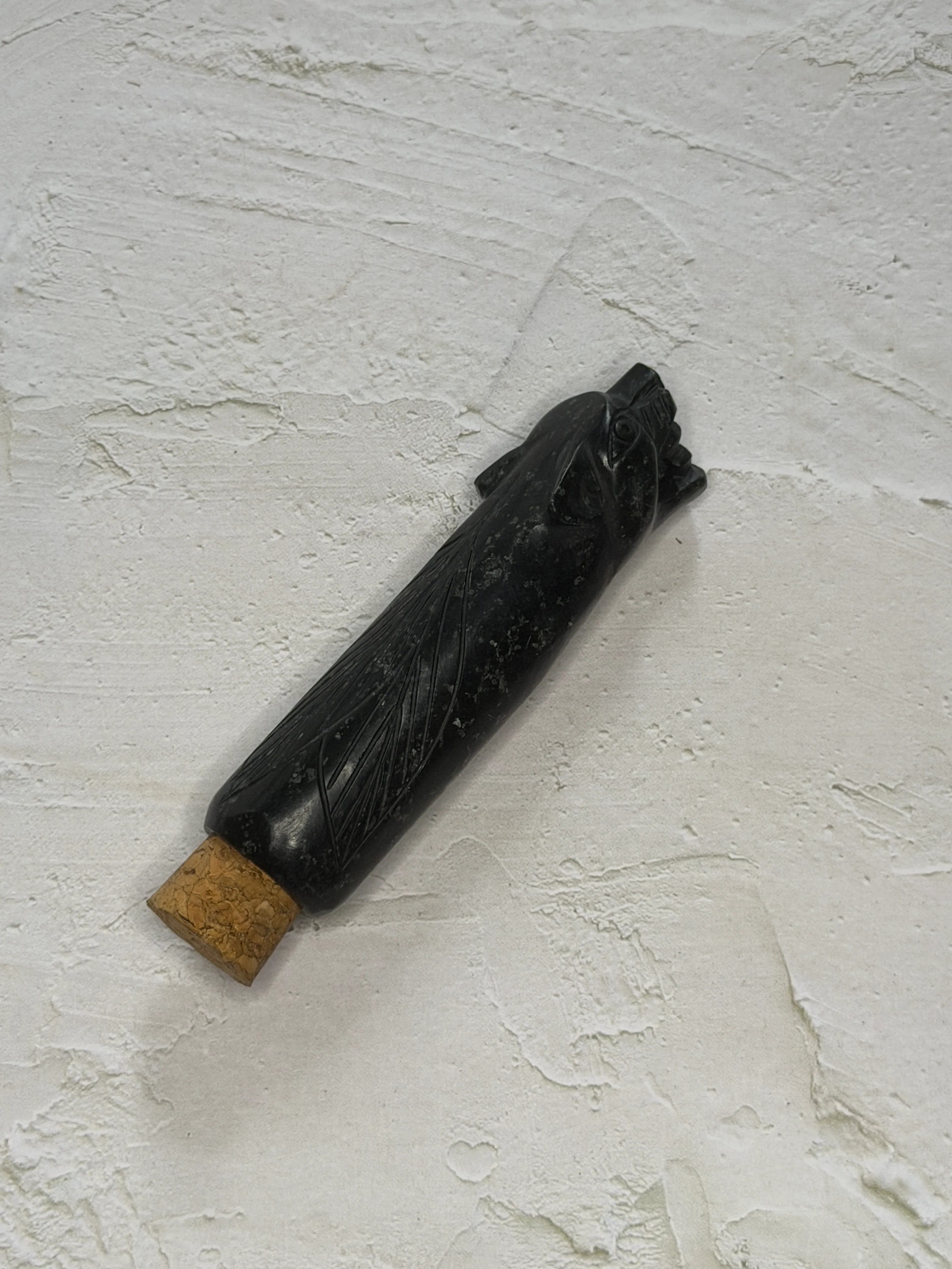 Serpentine Stone Hapé Carrier - Image 5