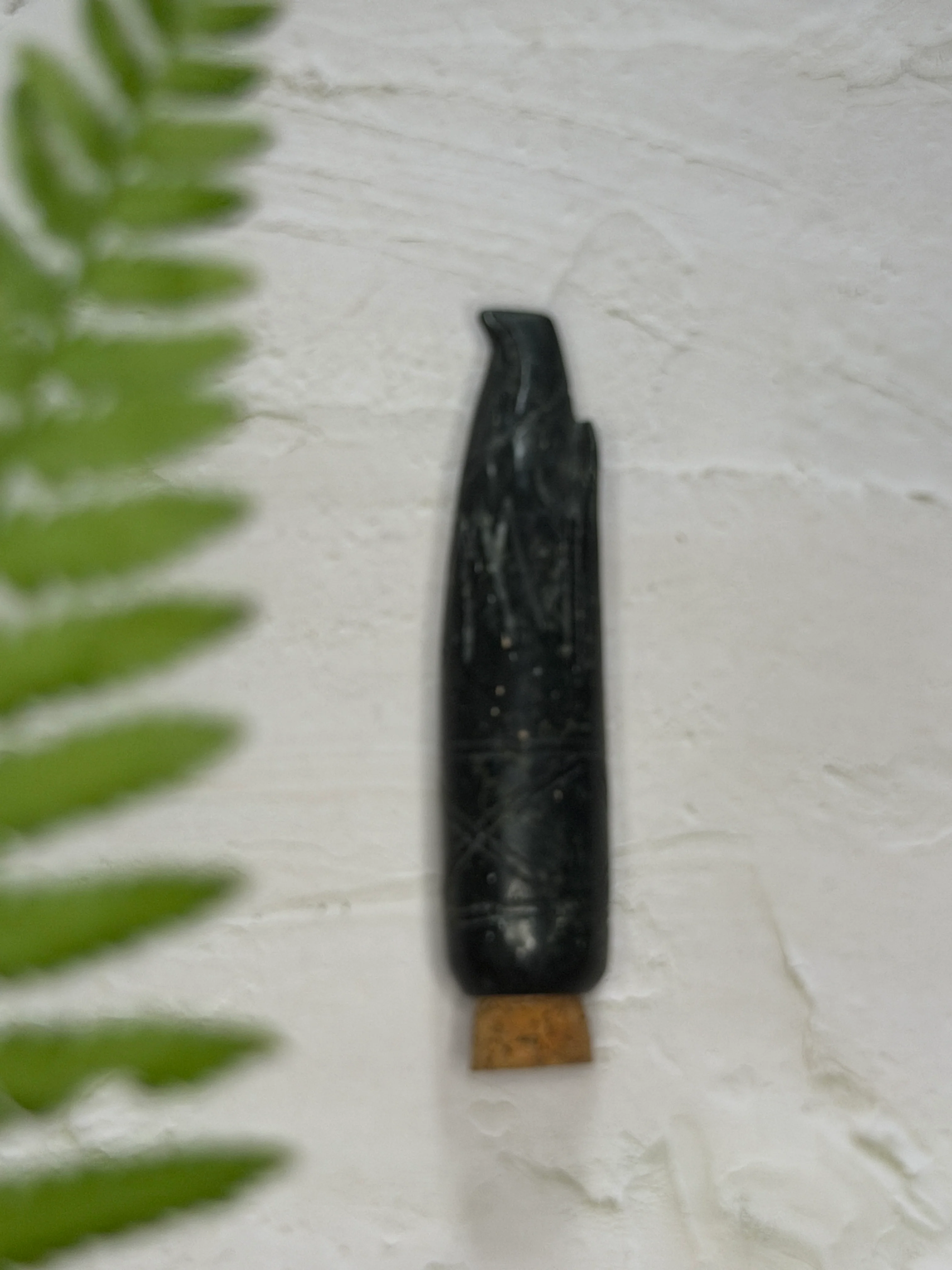 Serpentine Stone Hapé Carrier - Image 7